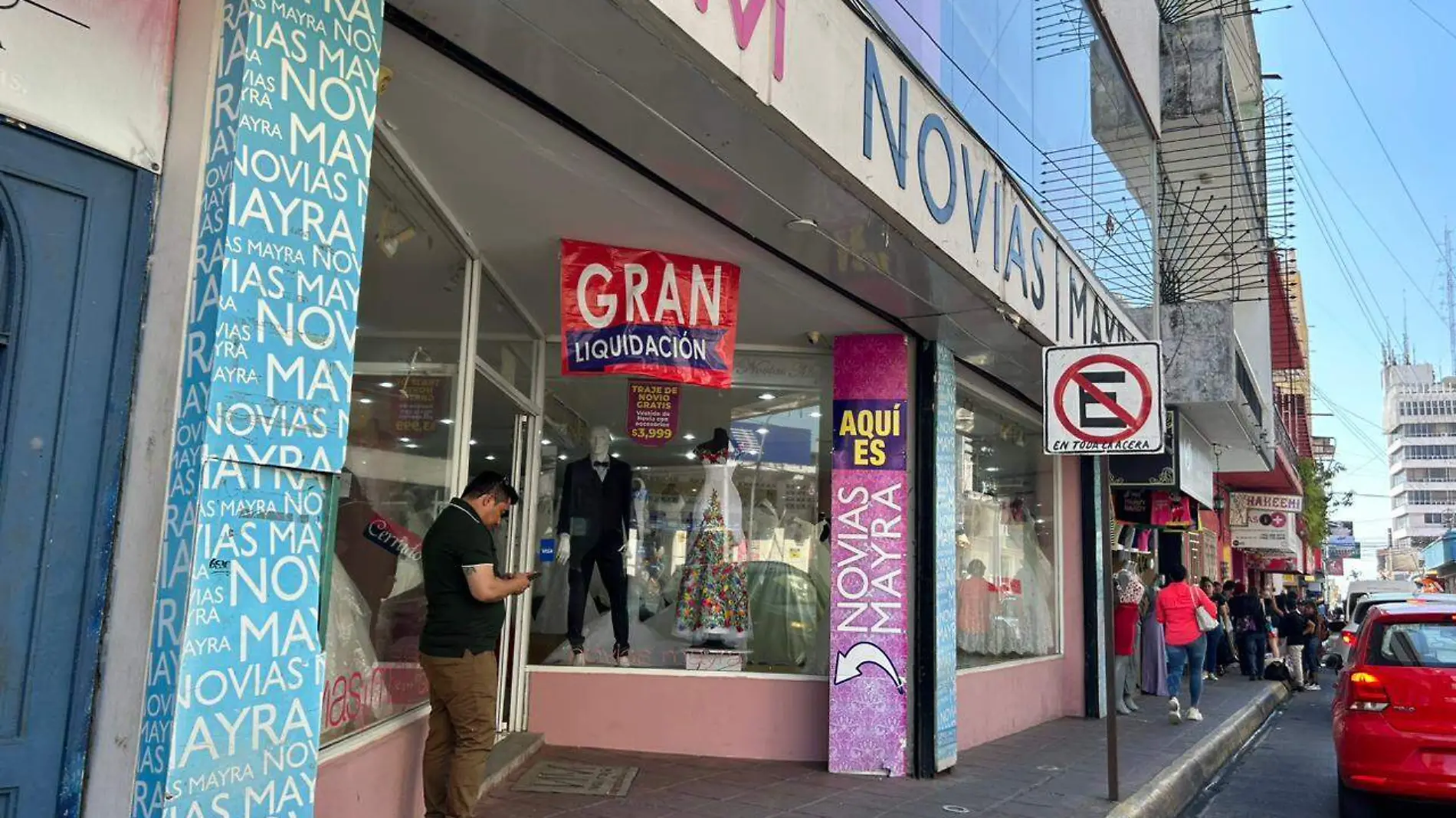 tienda de vestidos de novia en el centro de Tapachula